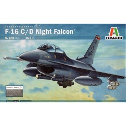 Italeri 0188S F-16C/D Night Falcon, Version Belge 1/72