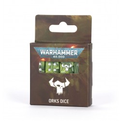 Warhammer 40k: set des dés Orks