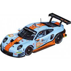 Carrera Evolution 27780 Porsche 911 RSR "Gulf Racing, Mike Wainwright, No.86", Silverstone 2018