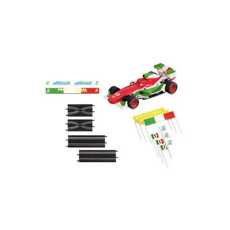 Carrera DISNEY/PIXAR CARS 2 KIT D‘EXTENSION / VÉHICULES "FRANCESCO BERNOULLI" 61653