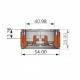 Hobbytech JANTES CRAWLER METAL 1.9 BEADLOCK CLASSIC 3 BLANCHE (4PCS)