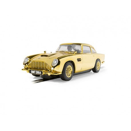Scalextric C4550A James Bond Aston Martin DB5 - Goldfinger - 60th Anniversary Gold Edition