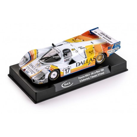 Slot.it Porsche 956LH n°17 24H Le Mans 1984 - D. Sutherland - T. Needell - R. French