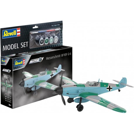 REVELL Modèle Set Messerschmitt Bf109G-6 easy-click-system 1/32