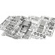 REVELL Coffret cadeau 35 ans Volkswagen Golf GTI Pirelli 1/24