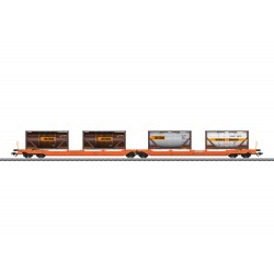 Märklin 47471Double wagon-poche Sdggmrss - Voie H0