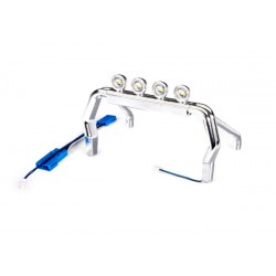 TRAXXAS 9862X Roll bar,Arceau de sécurité avec LED pour TRX-4M/TRX-4MT (TRX9811/TRX9812 Body)