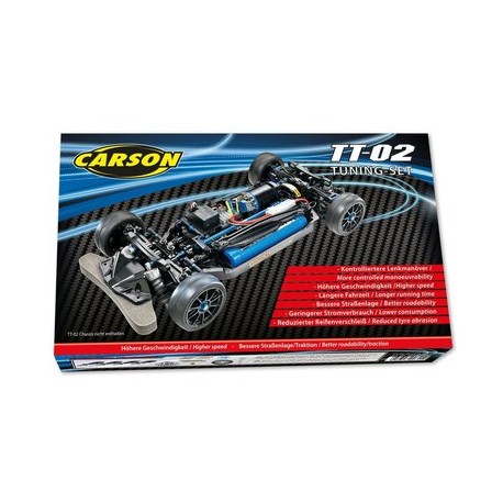 Carson 908234 Tuning set châssis Tamiya TT-02