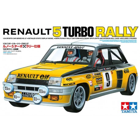 Tamiya 24027 – Renault 5 Turbo Rally 1/24