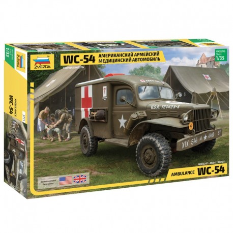Zvezda 3711 WC-54 Ambulance 1/35