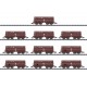 MINI TRIX 15013 Coffret de wagons électrique à déchargement automatique -- DRB - N 1/160 - Ep.II - Analogique - 2R