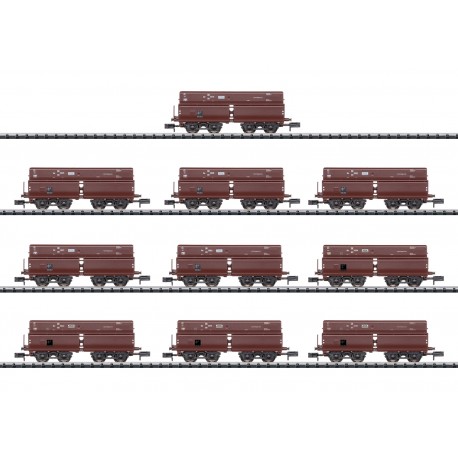 MINI TRIX 15013 Coffret de wagons électrique à déchargement automatique -- DRB - N 1/160 - Ep.II - Analogique - 2R
