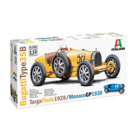 ITALERI 4716 BUGATTI TYPE 35B TARGA FLORIO 1928/MONACO 1930 1/12