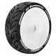 Louise RC Pneus GT-Tarmac Soft MFT + Jantes blanches (x2) LR-T3285SW