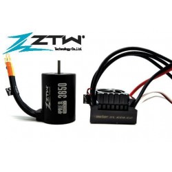 ZTW Variateur électronique COMBO1 /10 - Brushless - Beast SL 60A G2 - Motor 3650 3450KV