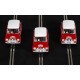 Scalextric C4488A 1965 Monte Carlo Rally Mini - Triple Car Pack