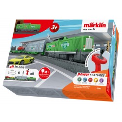 Märklin my world 29347 - Coffret de départ "Transport d'automobiles" pour les enfants à partir de 3 ans