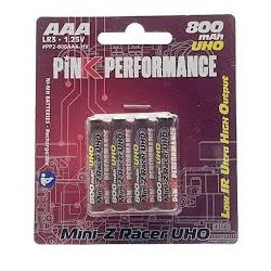 Pink Performance Batterie 800 Mah AAA 1.25V UHO (x4) PP2-800AAA-HV