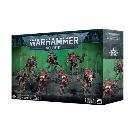 Warhammer 40k Battleforce de Chevaliers du Chaos: Lance de Meute Écumante