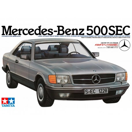 Tamiya 24029 Mercedes-Benz 500 SEC 1/24