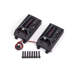 Traxxas 3474X Double ventilateur low profil pour moteur Velineon 1200XL