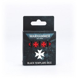 Warhammer 40k Dés des Black Templars
