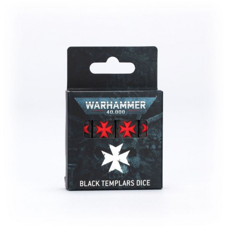 Warhammer 40k Dés des Black Templars