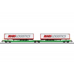 Märklin 47473 Double wagon-poche Sdggmrss - Voie H0