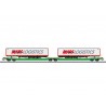 Märklin 47473 Double wagon-poche Sdggmrss - Voie H0