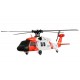 AMEWI Hélicoptère UH-60L BLACK HAWK COASTGUARD BRUSHLESS HELIKOPTER 4-canaux 6G RTF