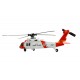 AMEWI Hélicoptère UH-60L BLACK HAWK COASTGUARD BRUSHLESS HELIKOPTER 4-canaux 6G RTF