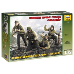 Zvezda 3599 Gebirgsjaeger Division. Edelweiss WWII 1/35
