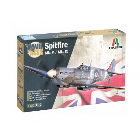Italeri 1482 AS sur Spitfire Mk.V / Mk.IX 1/72
