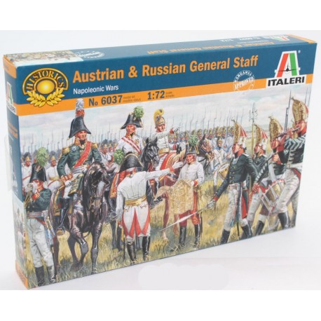 Italeri 6037 État-major Autrichien/Russe 1/72