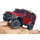 Traxxas TRX82256-4-RED TRX-4 Traxxas Land Rover Defender Clipless Body Crawler RTR