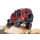 Traxxas TRX82256-4-RED TRX-4 Traxxas Land Rover Defender Clipless Body Crawler RTR