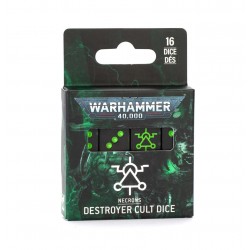 Warhammer 40k Dés des Cultes Destroyers Nécrons