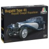 ITALERI 13705 MAQUETTE VOITURE 13705 BUGATTI TYPE 41 ROYAL COUPÈ NAPOLEON 1/24