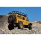 FMS 1/24 Land rover Defender 110 FCX24M crawler RTR kit - camel Trophy