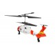 AMEWI Hélicoptère RC UH-60 CX Black Hawk Coastguard – 3 Canaux RTF avec Rotor Coaxial