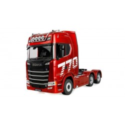 AMEWI Camion RC Scania 770 S 6x4 1:18 RTR Rouge
