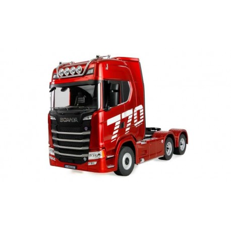 AMEWI Camion RC Scania 770 S 6x4 1:18 RTR Rouge