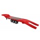 AMEWI 22742 Semi-remorque surbaissée à trois essieux pour Scania 1:18 rouge