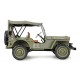 AMEWI 22737 Jeep Willys MB Scale Crawler 4WD 1:14 RTR vert