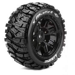 Louise RC Pneus X-Mallet MFT + Jantes X-Maxx (x2) LR-T3350B