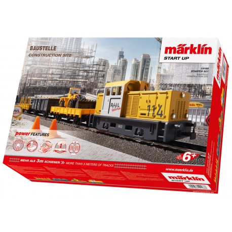 Märklin Start up 29188 - Coffret de départ "Chantier"DHG 300 B | Voie H0