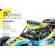 Team Magic 4SETH 1/8 XL Electrique - 4WD Desert Truck - RTR vert/jaune/noir vert