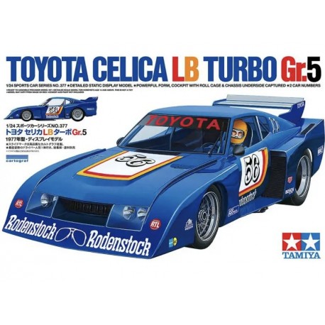 Tamiya 24377 – Toyota Celica LB Turbo Gr.5 1/24