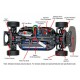 Tamiya TT01E Bmw M3 GT2 2009 TT-01E 58449