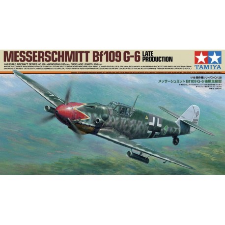 Tamiya 61128 Messerschmitt bf109 G-6 - 1/48